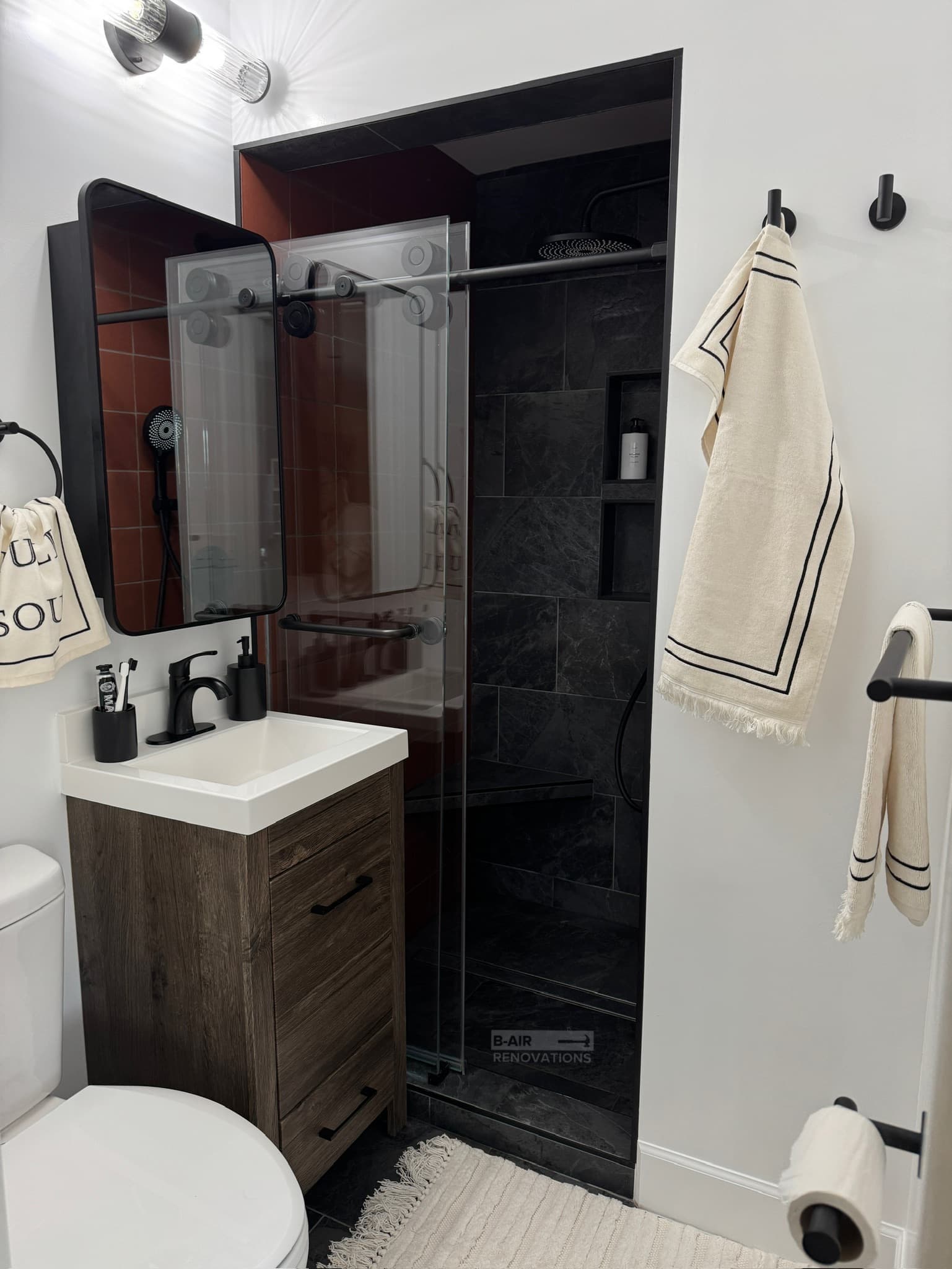 Dark Terracotta Bath